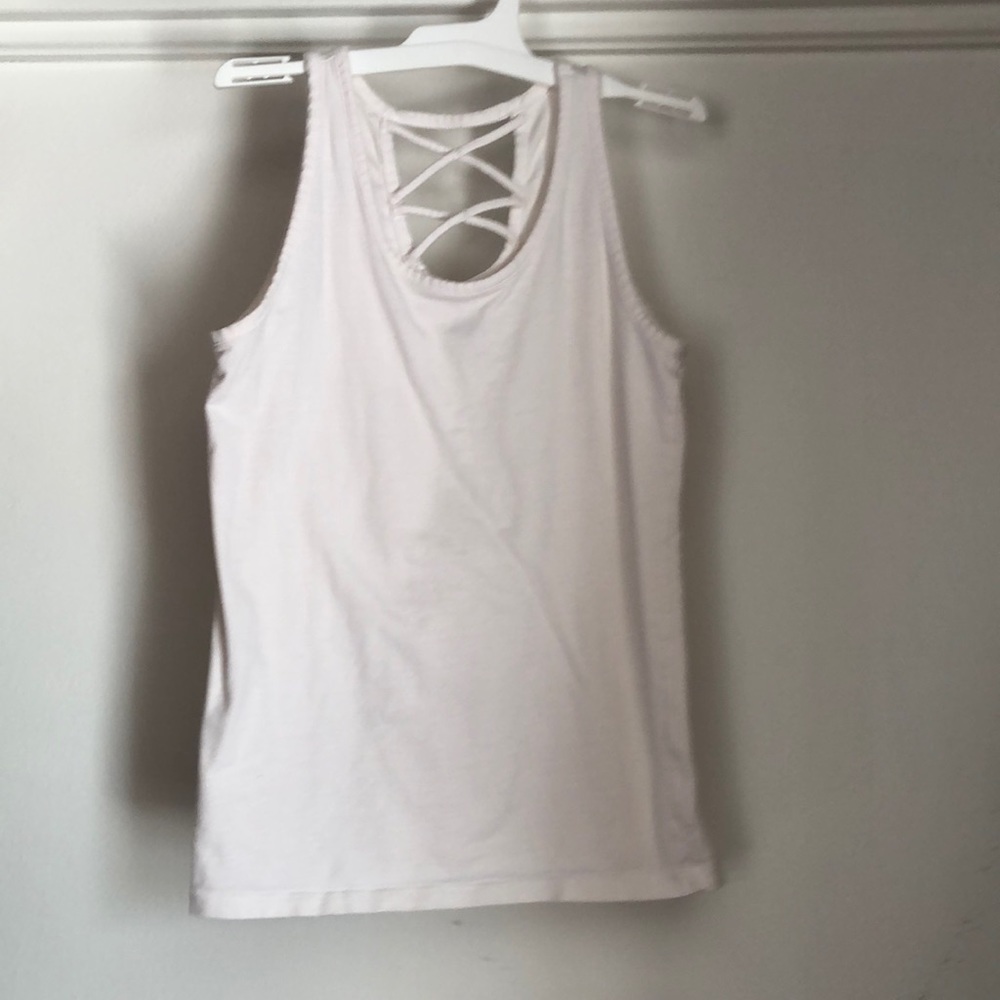 Girls White Tank